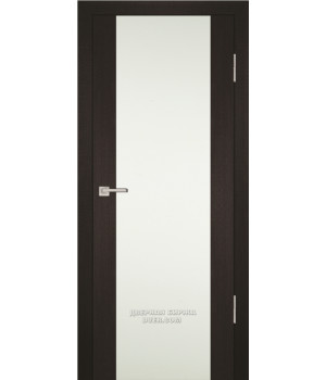Дверь PS-24  PP, Венге Мелинга  600*2000 Сатинато триплекс