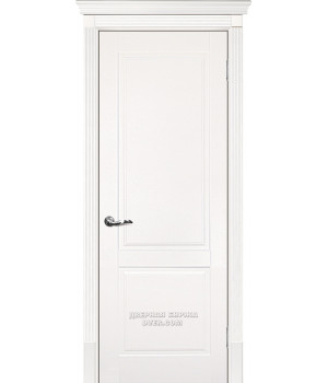 Дверь Smalta-15 ДГ 600*2000  Ral9010 Молочный /Л/