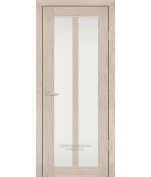 Дверь PS-22 PP,  Капучино Мелинга  600*2000 Белый сатинат
