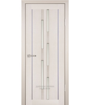 Дверь PS-33  PP, ЭшВайт Мелинга  600*2000  Белый сатинат
