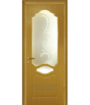 Дверь Венеция PVC ДО 600*2000  дуб /М/