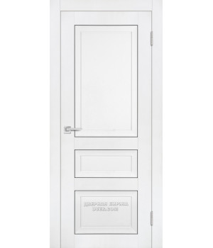 Дверь PST-30 Soft-touch, белый бархат ДГ600*2000