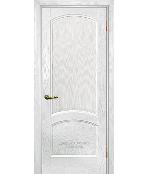 Дверь Вайт 01  Ясень айсберг, глухое 600*2000