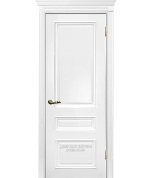 Дверь Smalta-06  ДГ600*2000  Ral9010 Молочный /Л/