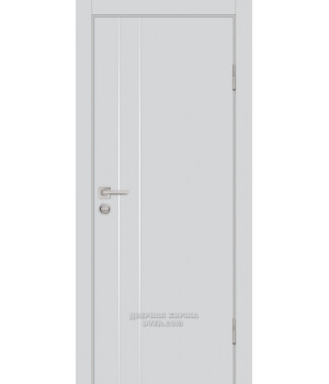 Дверь P-14 PP агат, 600*2000 молдинг