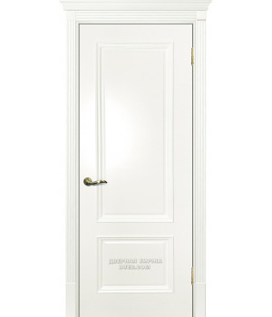 Дверь Smalta-07 ДГ 600*2000  Ral9010 Молочный /Л/