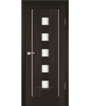 Дверь PS-34  PP, Мокко  600*2000 Белый сатинат