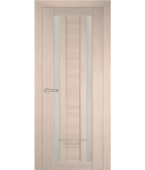 Дверь PS-15  PP, Капучино Мелинга  600*2000 Белый сатинат