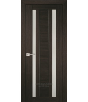 Дверь PS-15  PP, Мокко  600*2000 Белый сатинат