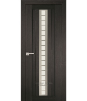 Дверь PS-16  PP, Венге Мелинга  600*2000 Белый сатинат