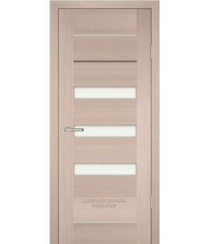 Дверь PS-18  PP Капучино мелинга 600*2000 Белый сатинат