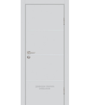 Дверь P-2 PP агат, 600*2000 молдинг