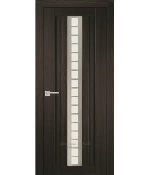 Дверь PS-16  PP, Мокко  600*2000 Белый сатинат