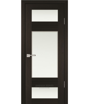 Дверь PS- 6 PP,  Мокко  600*2000  Белый сатинат