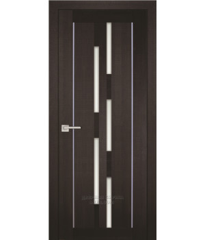 Дверь PS-33  PP, Венге Мелинга  600*2000 Белый сатинат