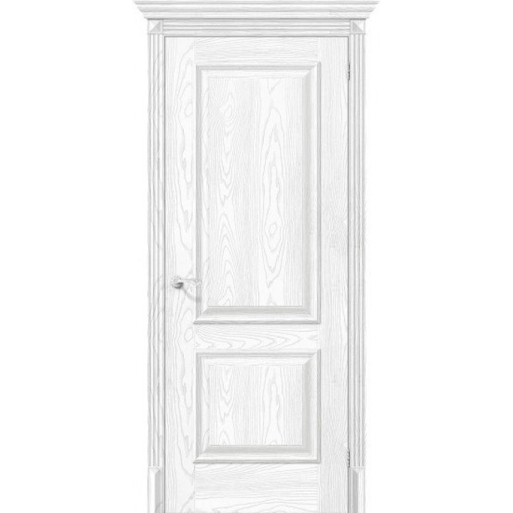 Дверь экошпон Классико-12 в цвете Silver Ash