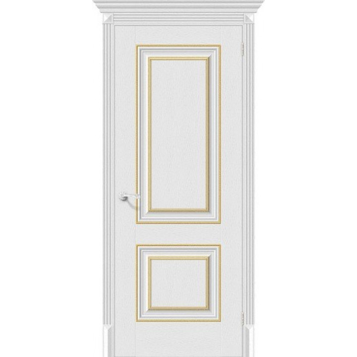 Дверь экошпон Классико-32G-27 в цвете Virgin