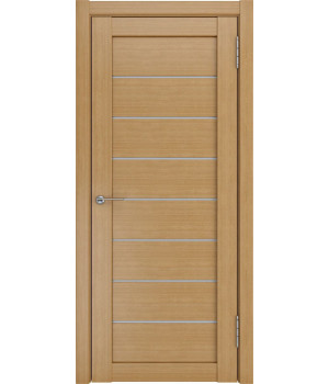 Межкомнатные двери ЛУ-7 (Орех белое стекло) 900x2000