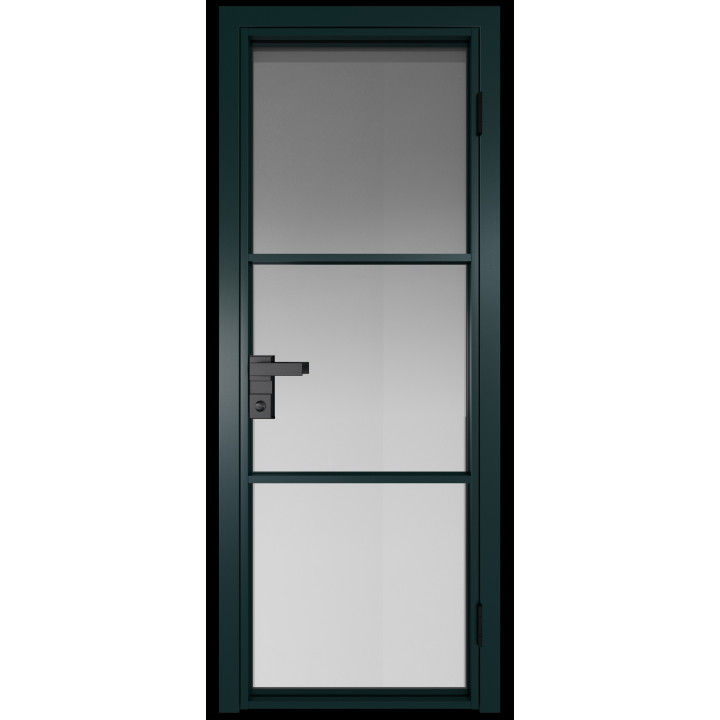 Межкомнатная дверь 13AG Зеленый матовый RAL6004